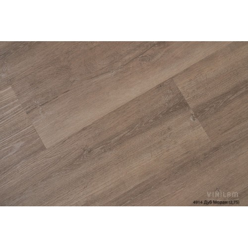 Кварц-виниловая плитка Vinilam Ceramo Wood 5.5 Click 4914 Дуб Моран