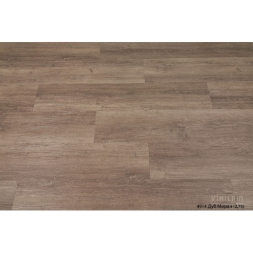 Кварц-виниловая плитка Vinilam Ceramo Wood 5.5 Click 4914 Дуб Моран