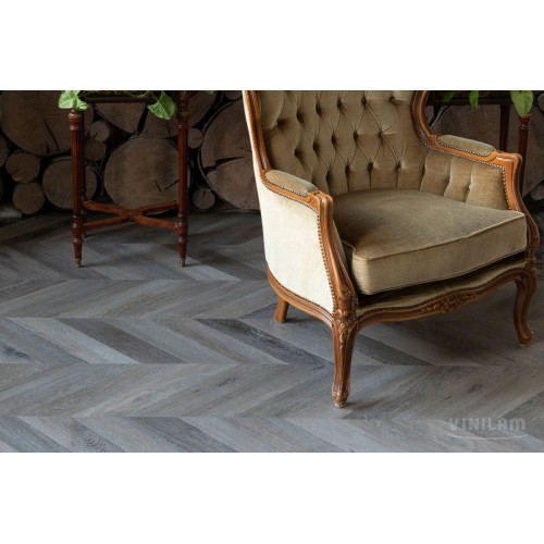 Кварц-виниловая плитка Vinilam Parquet Chevron 8.5 Click RI4445118CL4 Шеврон Сезар