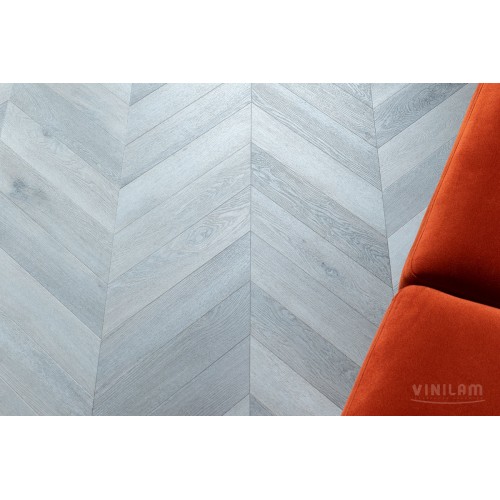 Кварц-виниловая плитка Vinilam Parquet Chevron 8.5 Click RI4445118CL4 Шеврон Сезар