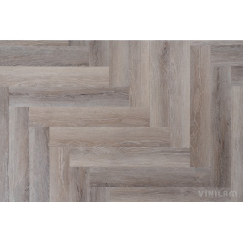 Кварц-виниловая плитка Vinilam Parquet Herringbone 6.5 Click IS11122 Паркет Эрмитаж