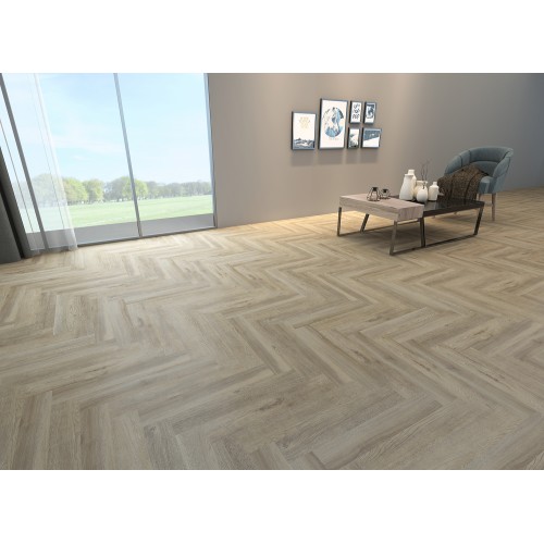 Кварц-виниловая плитка Vinilam Parquet Herringbone 6.5 Click IS11133 Паркет Северный