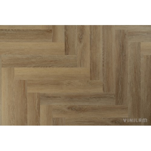 Кварц-виниловая плитка Vinilam Parquet Herringbone 6.5 Click IS11166 Паркет Классический