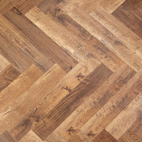 Кварц-виниловая плитка Vinilam Parquet Herringbone 6.5 Click IS11177 Паркет Версальский