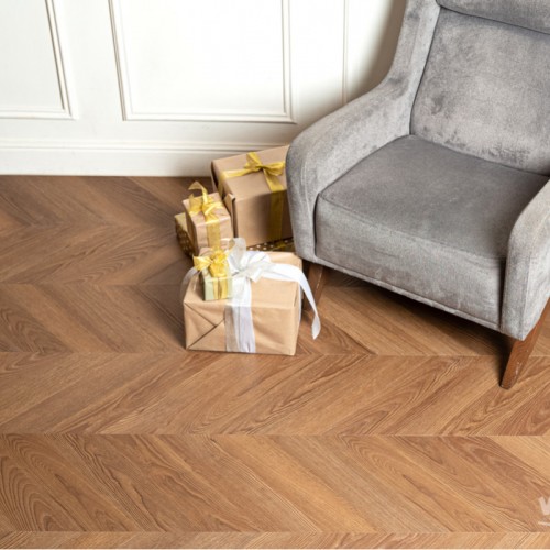 Кварц-виниловая плитка Vinilam Parquet Chevron 8.5 Click I1651102 Шеврон Плезир