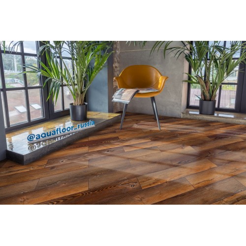 Кварц-виниловая плитка Aquafloor Space Parquet Light AF4518PQL