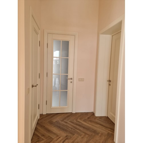 Кварц-виниловая плитка Vinilam Parquet Herringbone 6.5 Click IS11133 Паркет Северный