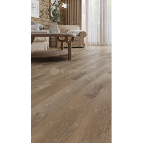 Кварц-виниловая плитка Alpine Floor Parquet Premium Дуб Природный Изысканный ECO 19-17