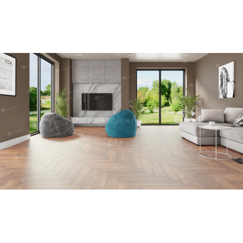 Кварц-виниловая плитка Alpine Floor Parquet Premium Дуб Royal ECO 19-2