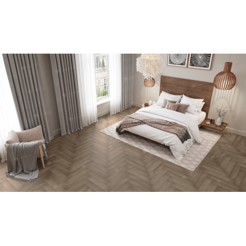 Кварц-виниловая плитка Alpine Floor Parquet Premium Дуб насыщенный ECO 19-7