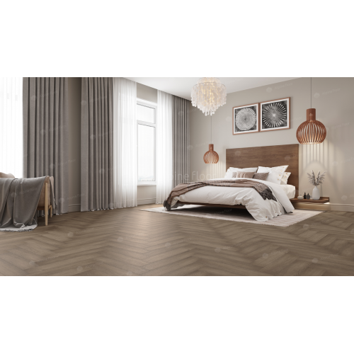 Кварц-виниловая плитка Alpine Floor Parquet Premium Дуб насыщенный ECO 19-7