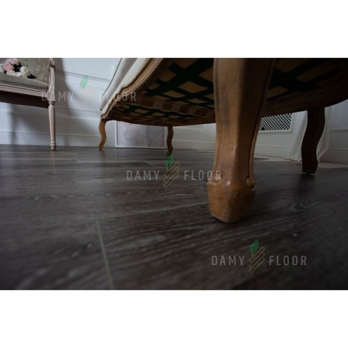 Кварц-виниловая плитка Damy Floor Family Дуб Мореный T7020-7