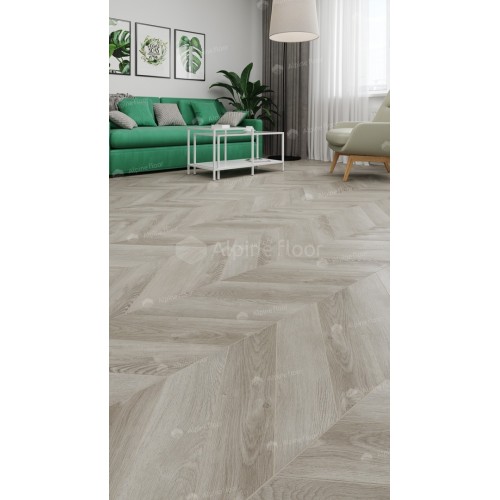 Кварц-виниловая плитка Alpine Floor Chevron Alpine LVT Дуб Фантазия ECO 20-1