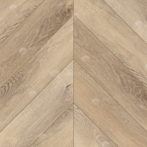 Кварц-виниловая плитка Alpine Floor Chevron Alpine LVT Дуб Синистра ECO 20-6