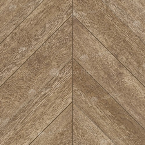 Кварц-виниловая плитка Alpine Floor Chevron Alpine LVT Макадамия ECO 20-5