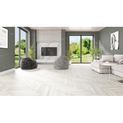 Кварц-виниловая плитка Alpine Floor Parquet Light ECO 13-4 Дуб Арктик