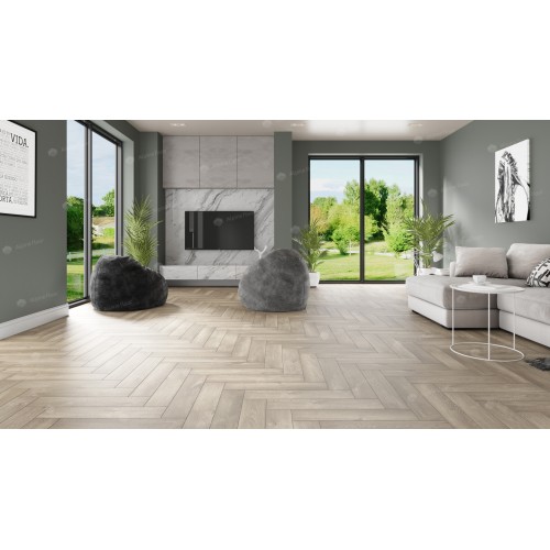 Кварц-виниловая плитка Alpine Floor Parquet Light ECO 13-5 Дуб натуральный отбеленный