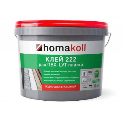 Клей для ПВХ  Homakoll 222 (12кг)