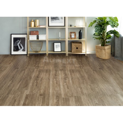 Кварц-виниловая плитка Alpine Floor Sequoia LVT ECO 6-12 Секвойя Темная