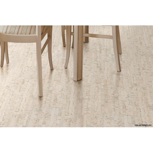 Пробковый пол Corkstyle Corkwise Linea White