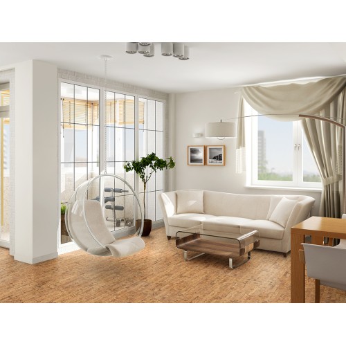 Пробковый пол Corkstyle Ecocork Linea