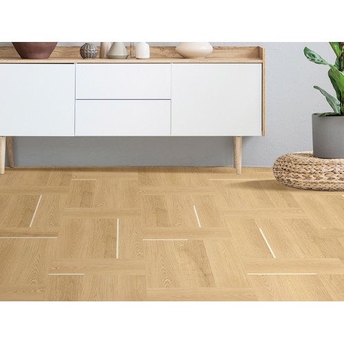 Пробковый пол Corkstyle Woodwise Spark Ivory