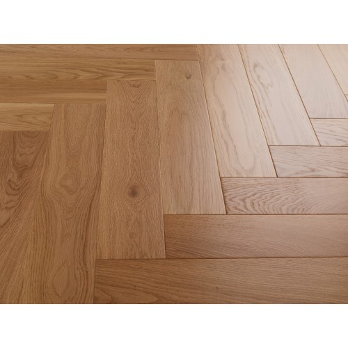 Инженерная доска Английская ёлка Primavera Titanio Натур