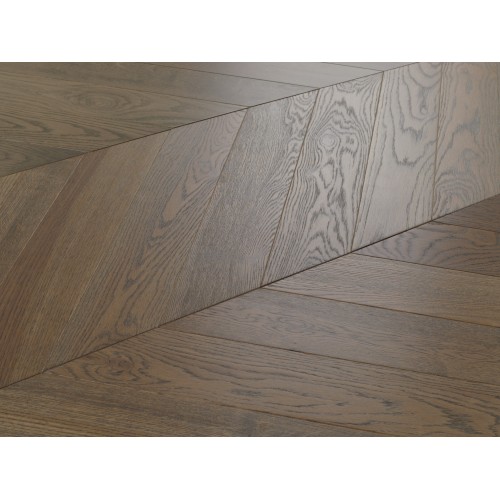 Инженерная доска Французская Елка (Шеврон) Primavera Uva Рустик