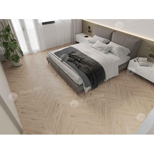 Кварц-виниловая плитка Alpine Floor Parquet LVT Дуб Алиот ECO 16-23