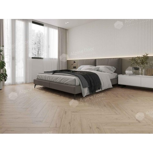 Кварц-виниловая плитка Alpine Floor Parquet LVT Дуб Алиот ECO 16-23