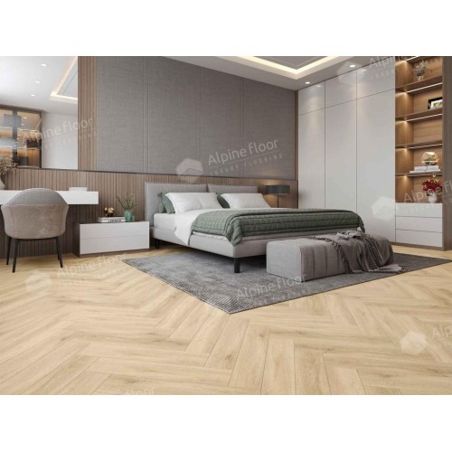 Кварц-виниловая плитка Alpine Floor Parquet LVT Дуб Ригель ECO 16-24