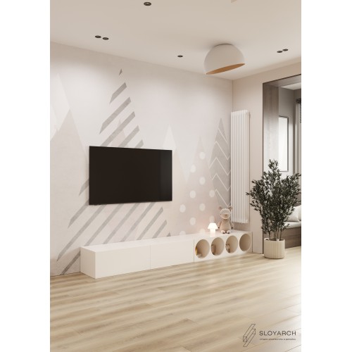 Кварц-виниловая плитка First Floor Classic Белый Дикий Лес 1F001