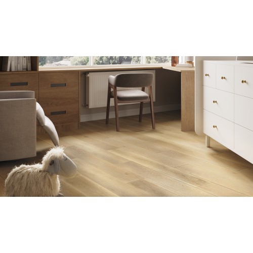 Кварц-виниловая плитка First Floor Classic Бежевый Старый Дуб 1F012