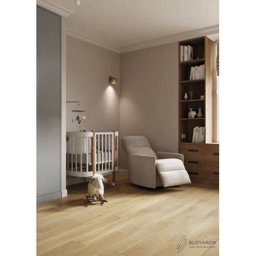 Кварц-виниловая плитка First Floor Classic Бежевый Старый Дуб 1F012