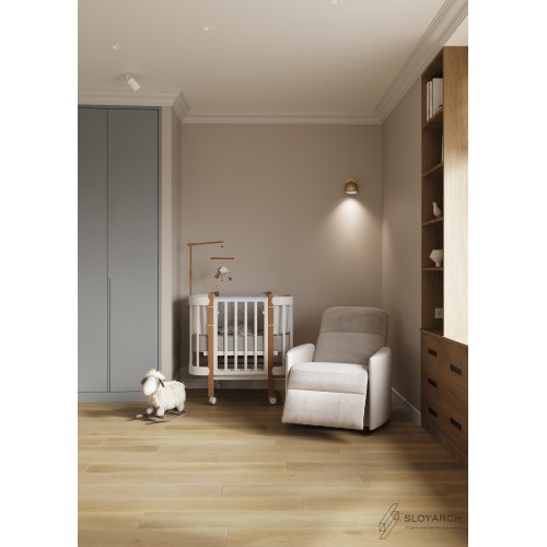 Кварц-виниловая плитка First Floor Classic Бежевый Старый Дуб 1F012