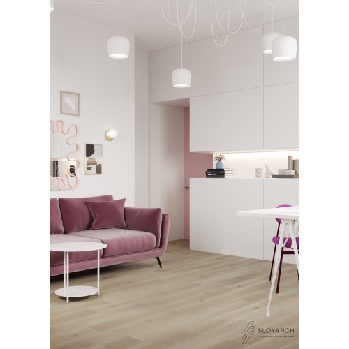 Кварц-виниловая плитка First Floor Classic Дымчатый Старый Дуб 1F011