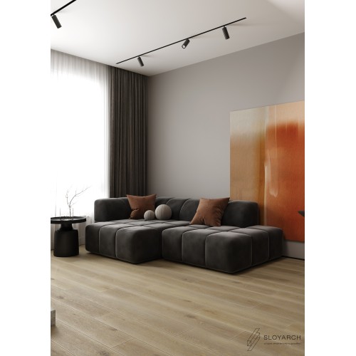 Кварц-виниловая плитка First Floor Classic Коньячный Старый Дуб 1F015