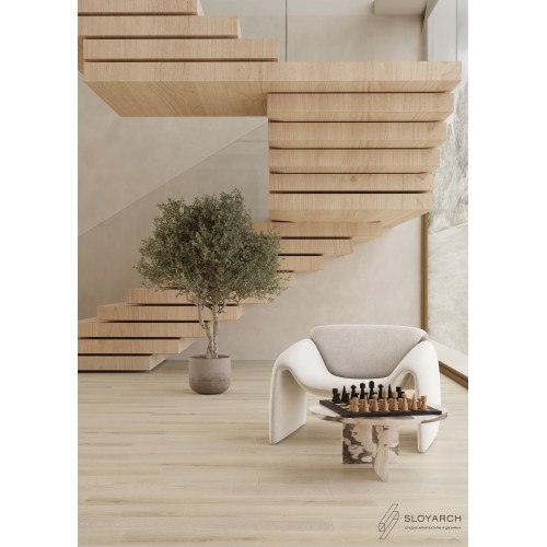 Кварц-виниловая плитка First Floor Classic Американский Натуральный Дуб 1F028