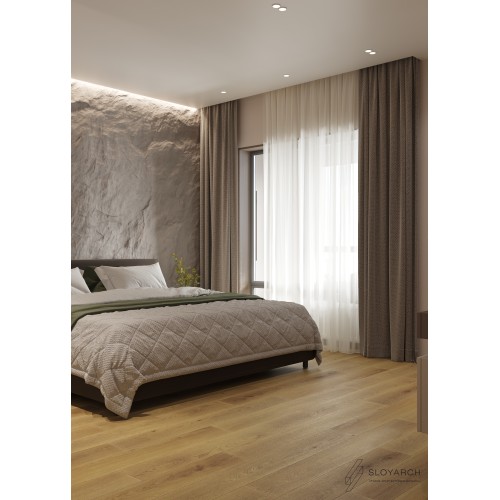 Кварц-виниловая плитка First Floor Classic Медовый Натуральный Дуб 1F040