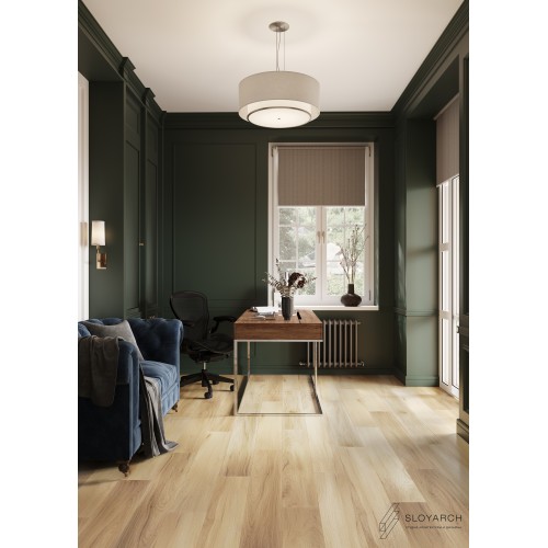 Кварц-виниловая плитка First Floor Classic Весенний Дымчатый Дуб 1F060