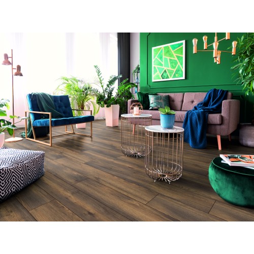 Ламинат Rooms Suite 191 Дуб Эльба коричневый RV827A