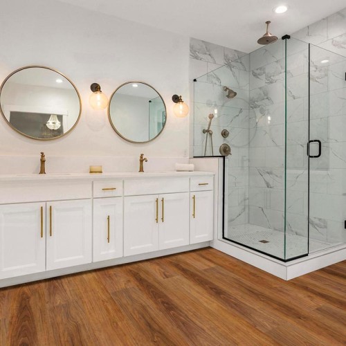 Кварц-виниловая плитка My Step Aqua MSA71 Walnut Tela