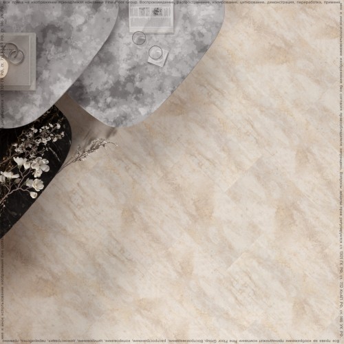 Кварц-виниловая плитка Ecoclick Nox-1600 Stone (Click-Drop) Nox-1665 Крейдл