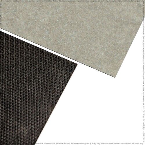 Кварц-виниловая плитка FineFlex Stone (DryBack) FX-204 Эбеко
