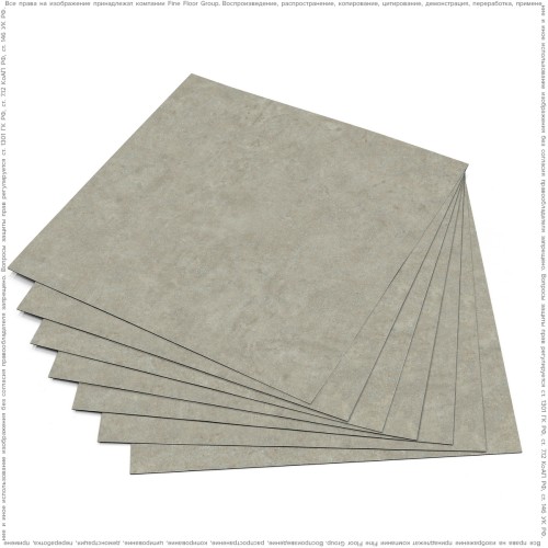 Кварц-виниловая плитка FineFlex Stone (DryBack) FX-204 Эбеко