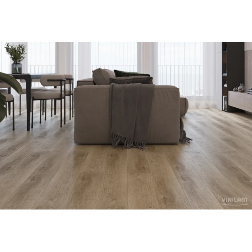 Кварц-виниловая плитка Vinilam 2.5 Glue 8857 Дуб Кассель