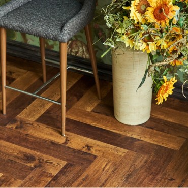 Кварц-виниловая плитка Vinilam Parquet Herringbone Glue GD11155 Паркет Парижский 