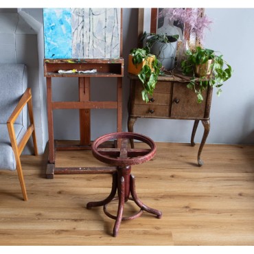 Кварц-виниловая плитка Vinilam Glue Luxury 33100 Дуб Мадрид