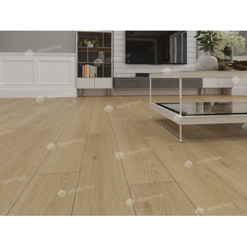 Кварц-виниловая плитка Alpine Floor Easy Line ECO 3-37 Дуб Марципановый