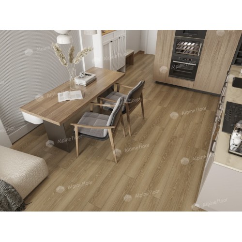 Кварц-виниловая плитка Alpine Floor Easy Line ECO 3-38 Дуб Сантана
